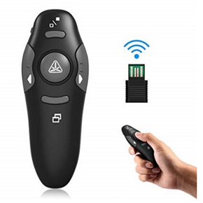 - Presentador PPT bluetooth 15mts c/laser